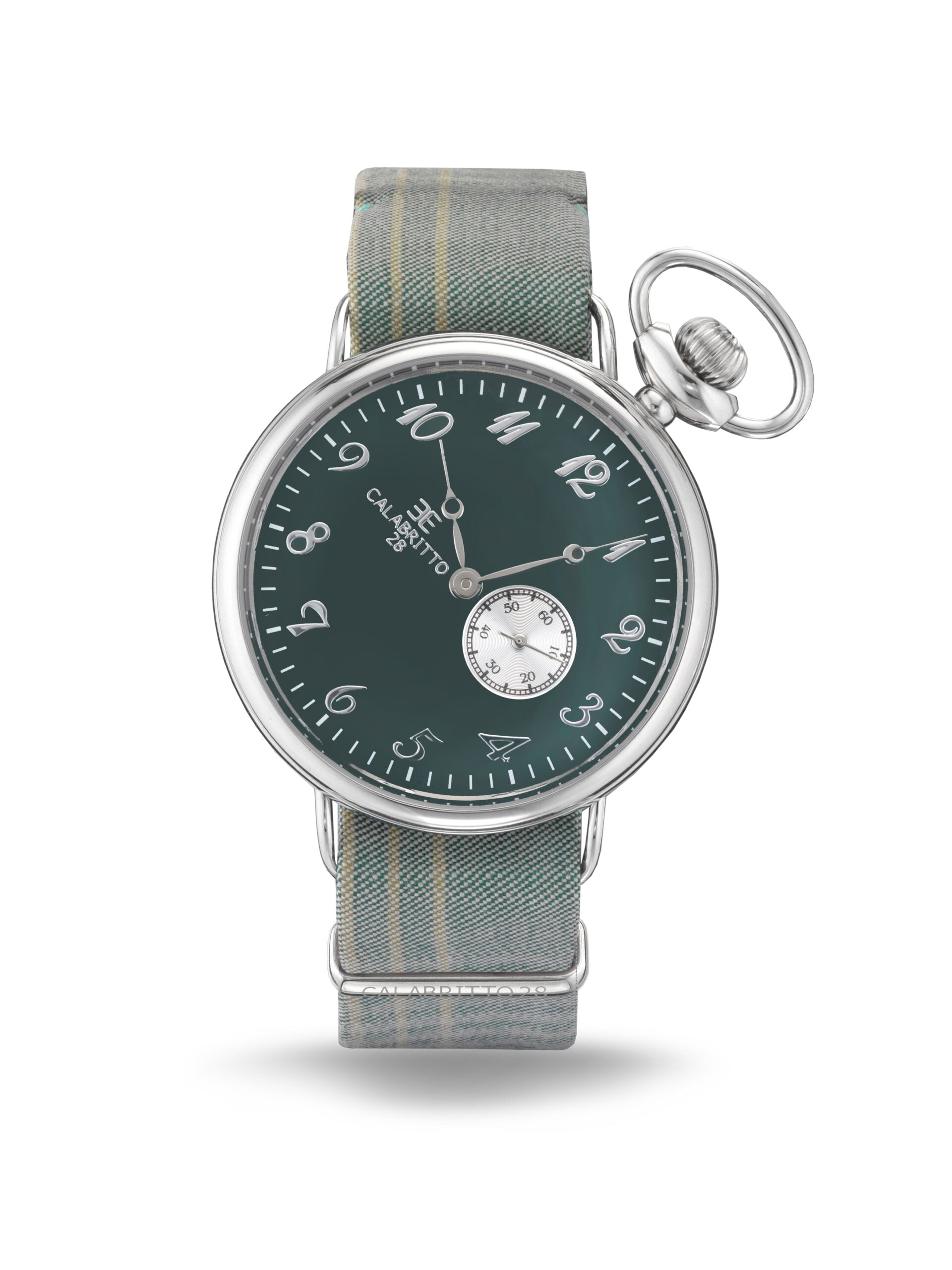 Orologio 42 Mm Verde Tartan Verde