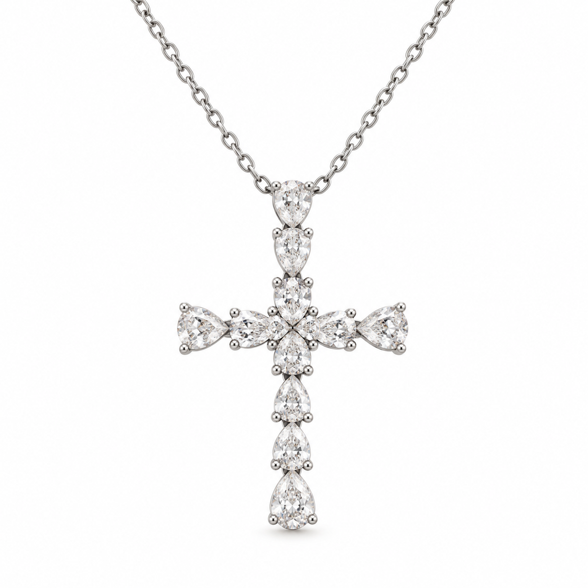Collana Croce Goccia