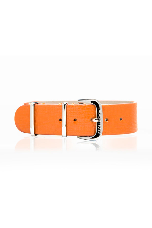 Cinturino Saffiano Arancione