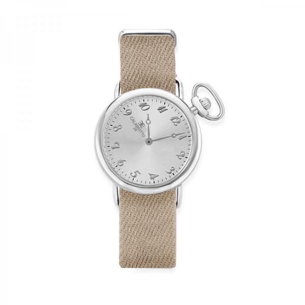 Orologio 32mm  Silver Grey Denim Nude