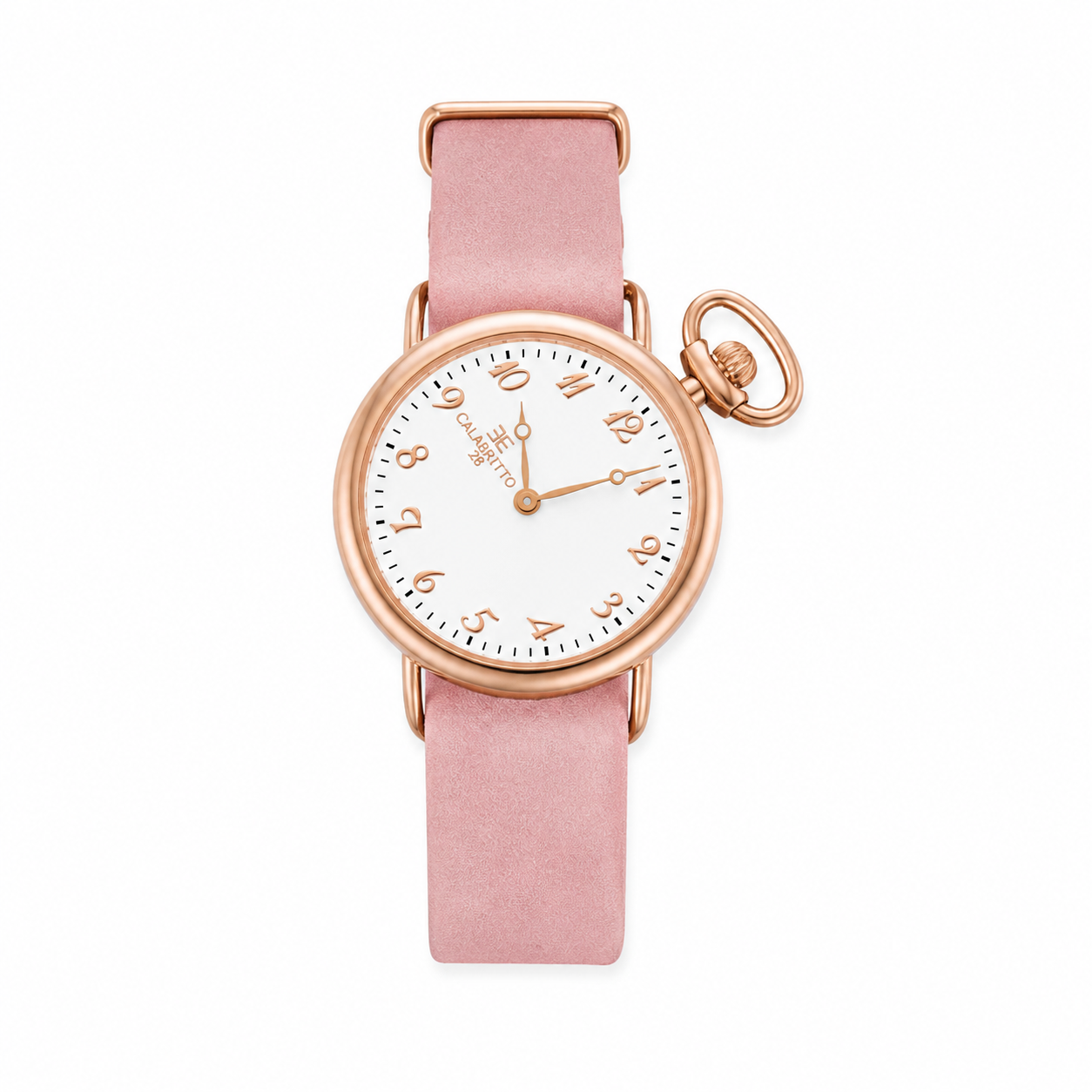 Orologio 32mm Rose Madreperla Raso Rosa