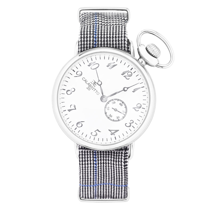 Orologio 42mm Galles Rigo Azzurro