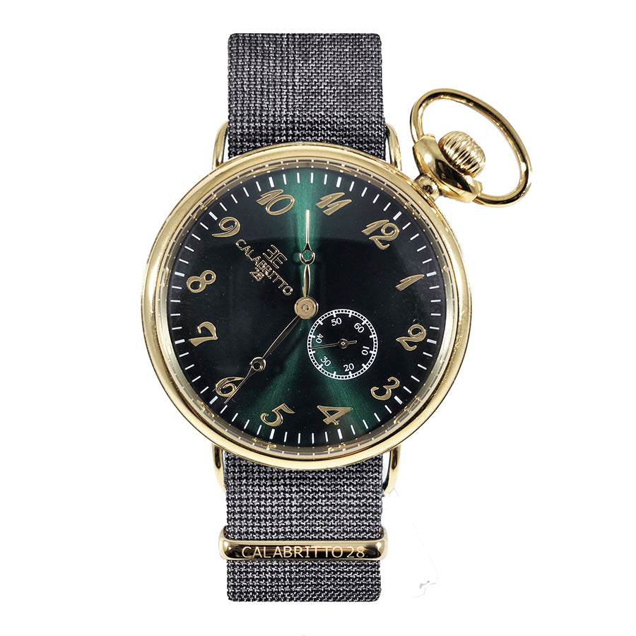 Orologio 42mm Gold Verde Berardi Grigio