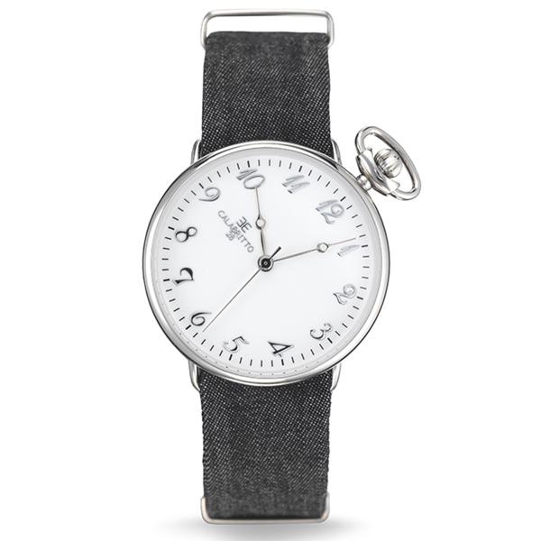 Orologio 40mm Denim Nero