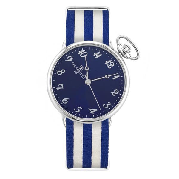 Orologio 40mm Blu Righe Blu