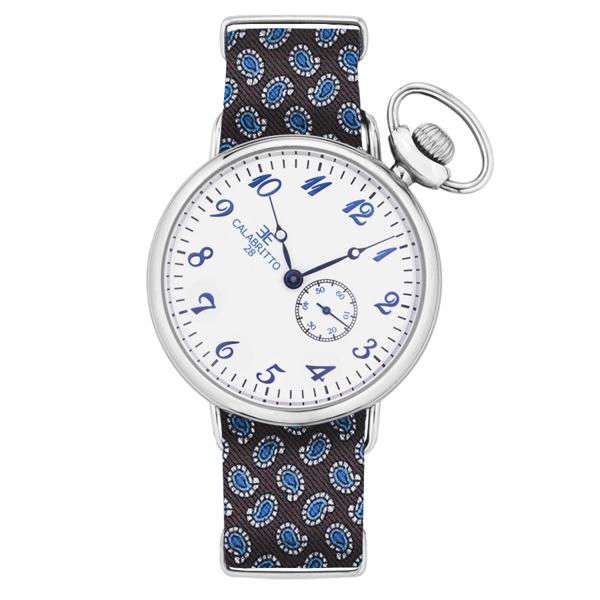 Orologio 42mm Paisley Marrone Azzurro