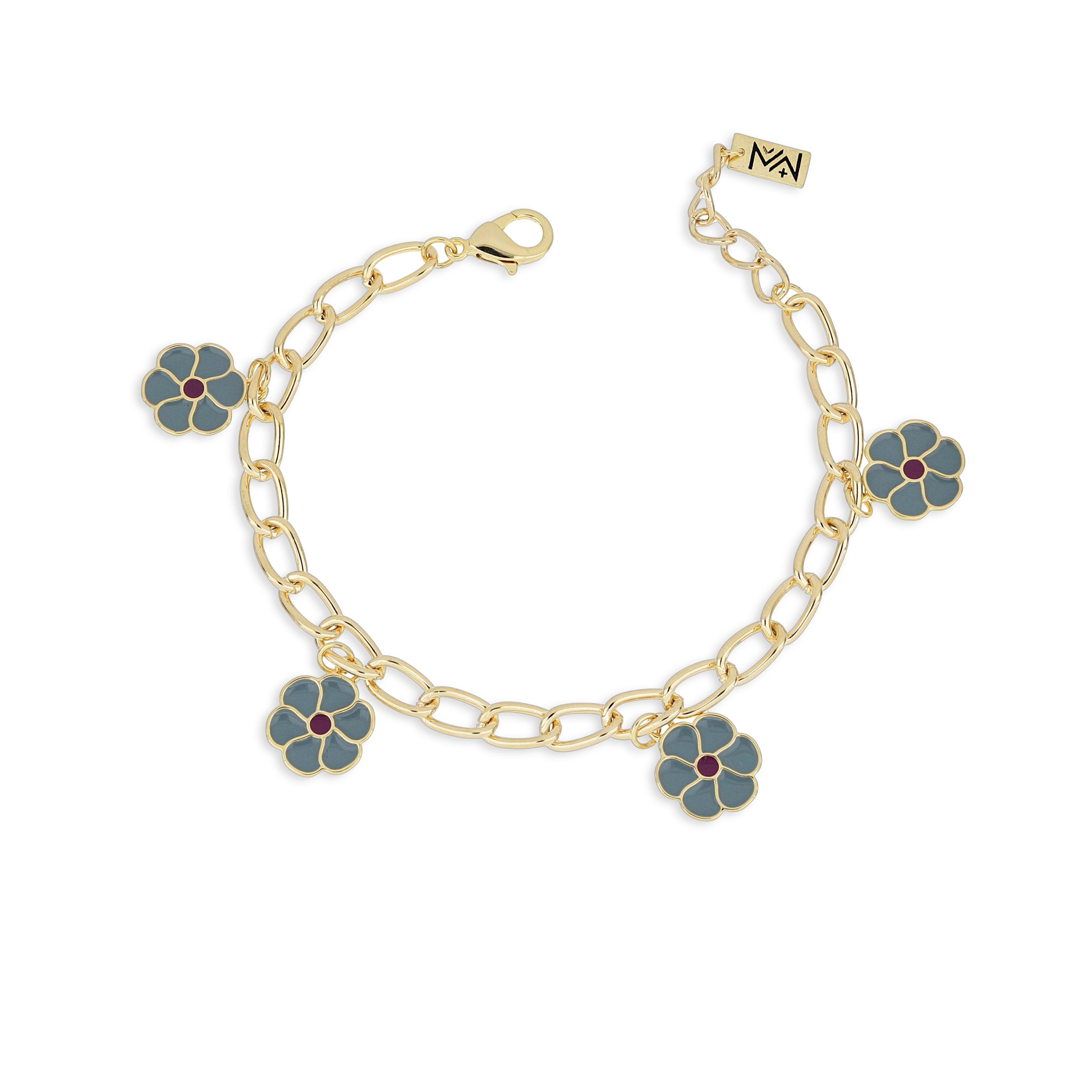 Bracciale Bloom Grigio Polvere