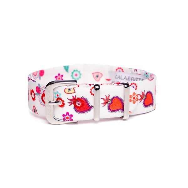 Cinturino Cuori Bianco