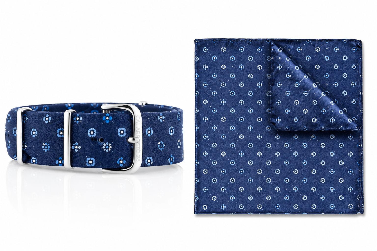 Kit Combo Cinturino & Pochette Bellucci Blu