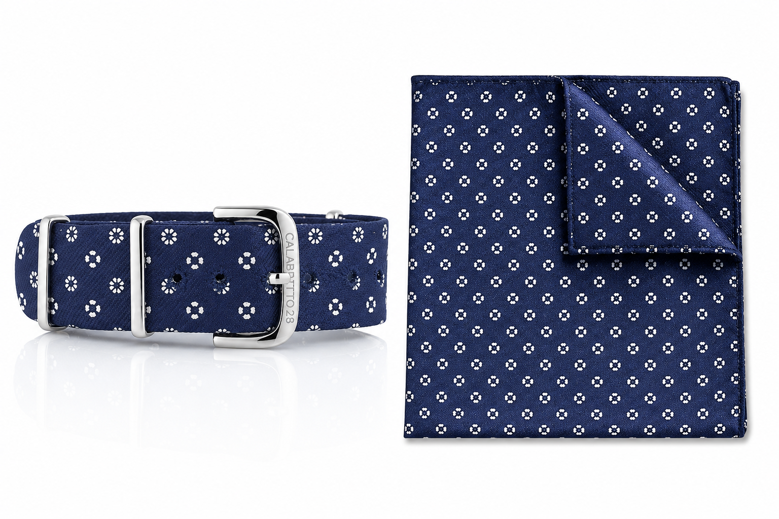 Kit Combo Cinturino & Pochette Raimondo Blu