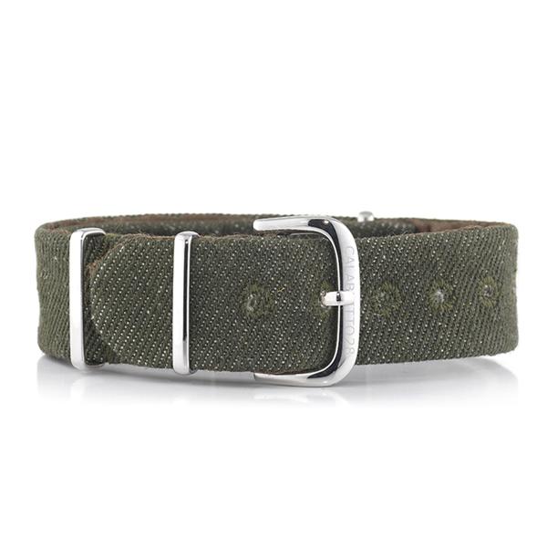 Cinturino Denim Verde