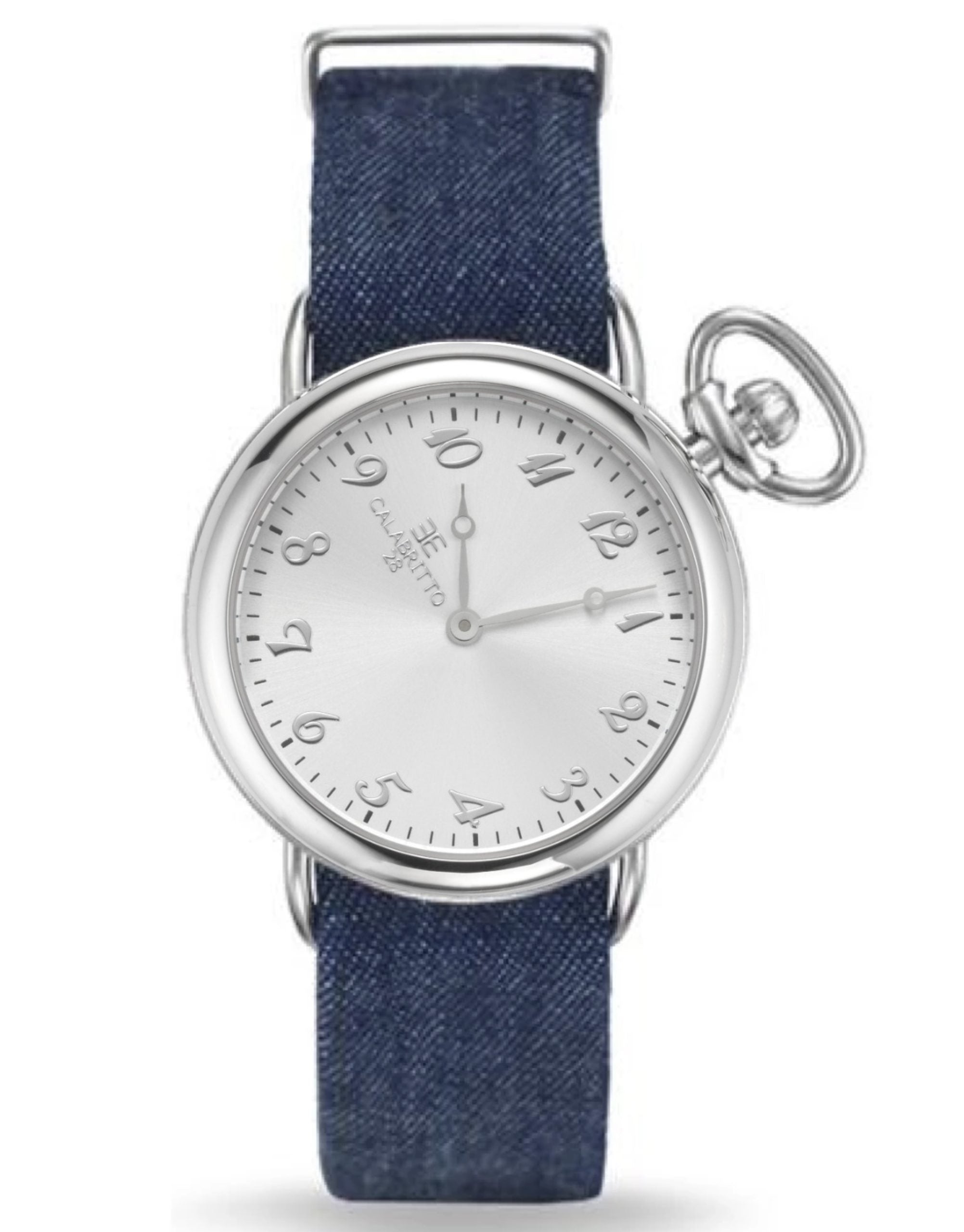 Orologio 32mm  Silver Grey Denim Blu