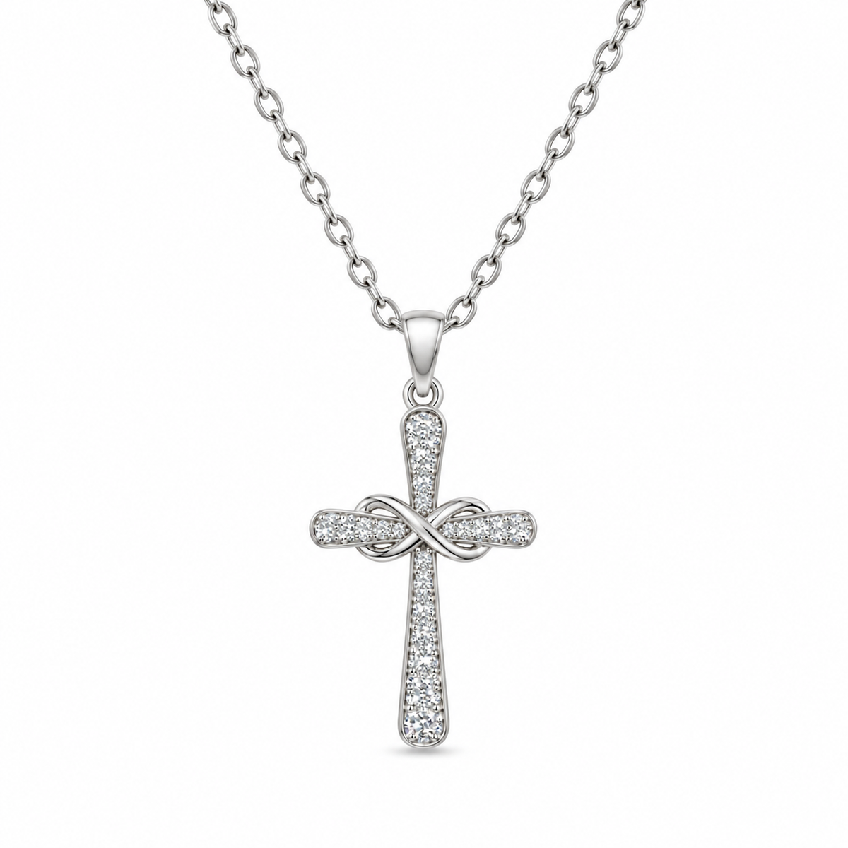 Collana Croce Infinito