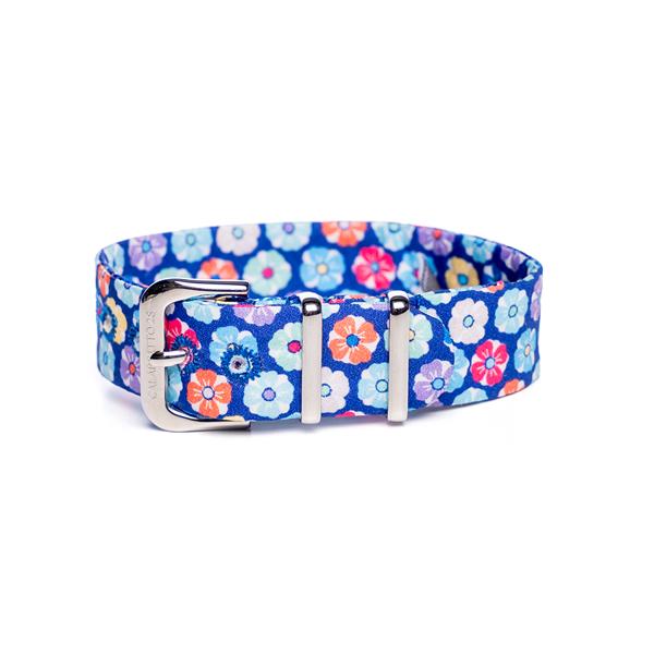 Cinturino Fiori Blu