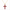 Collana Croce Luce Rossa
