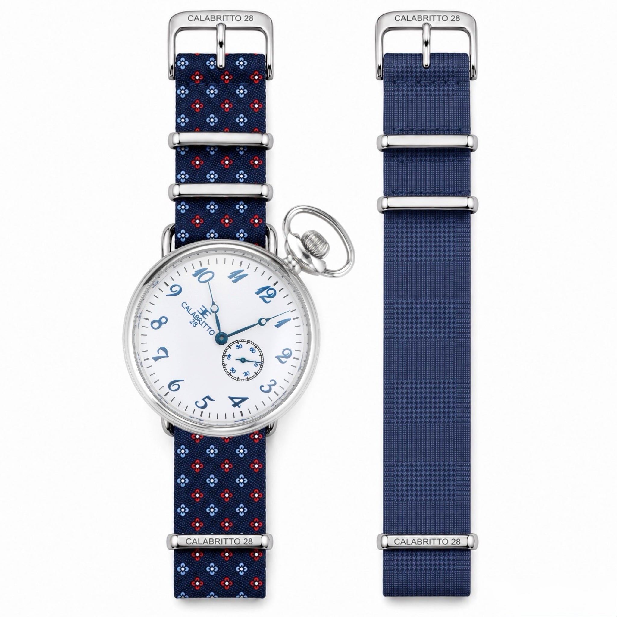 KIT Orologio 42mm Arcamone Blu - Rosso / Berardi Blu