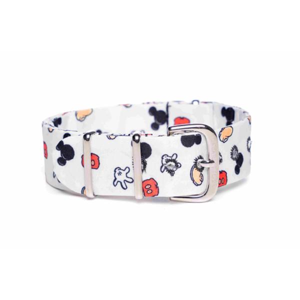 Cinturino Mickey Bianco