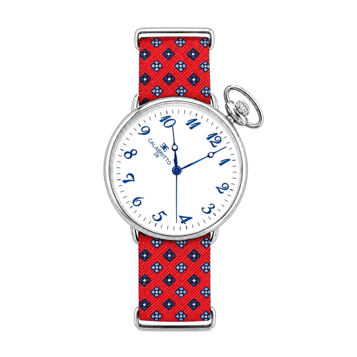 Orologio 40mm Arcamone Rosso Blu