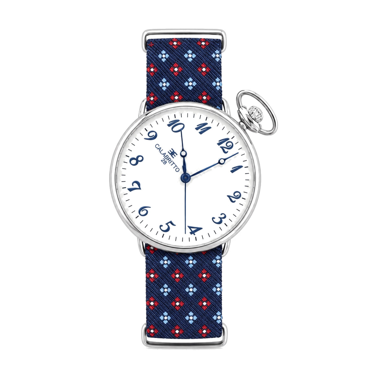 Orologio 40mm Arcamone Blu Rosso