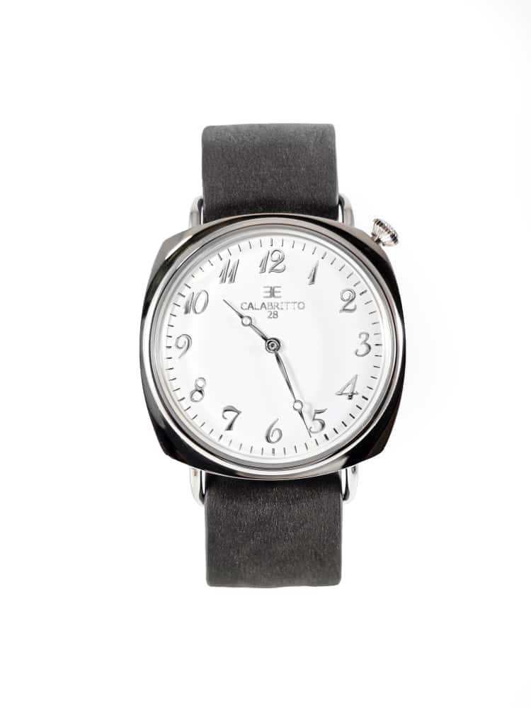 Orologio Tonneau Bianco Longbeach Fumo
