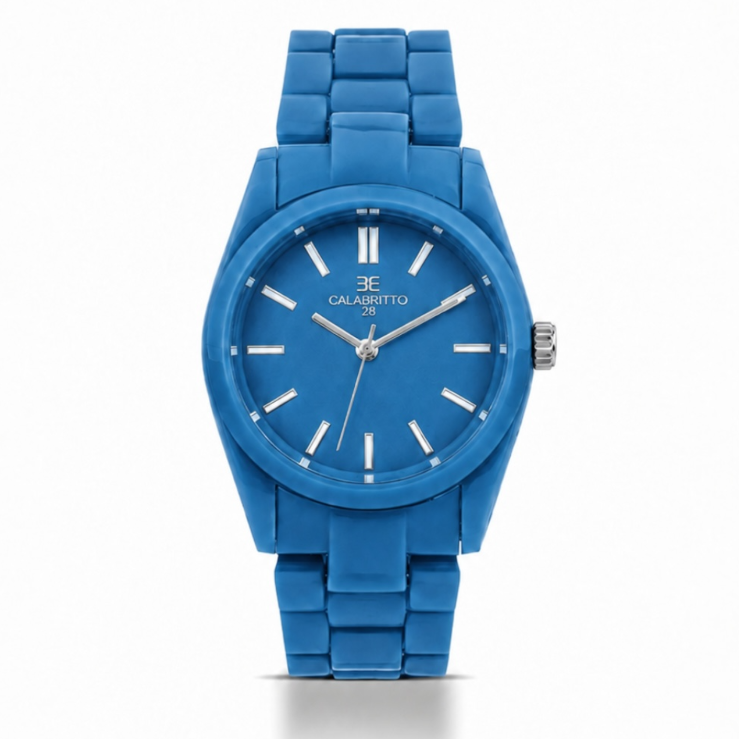 Orologio Plastic Blu