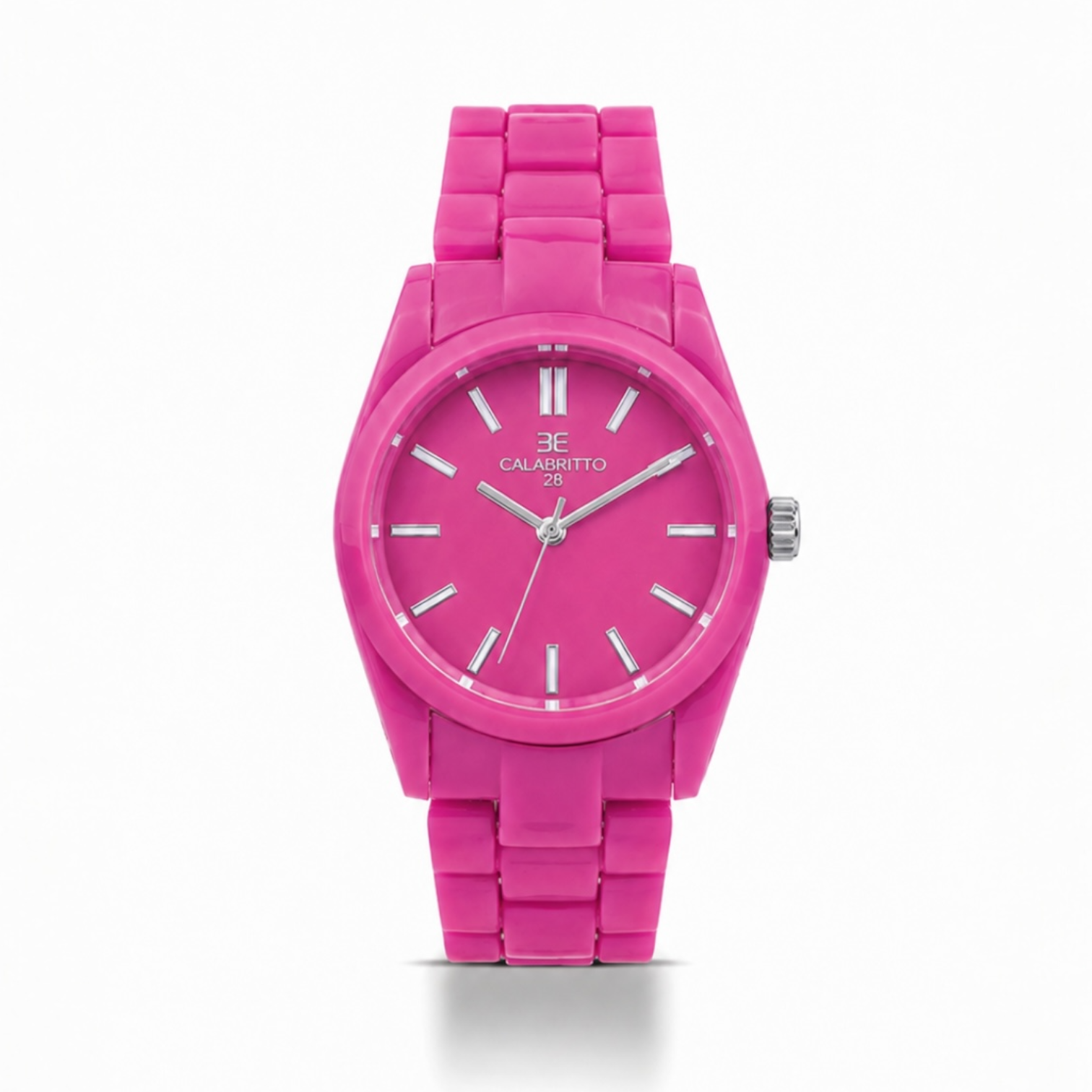 Orologio Plastic Rosa
