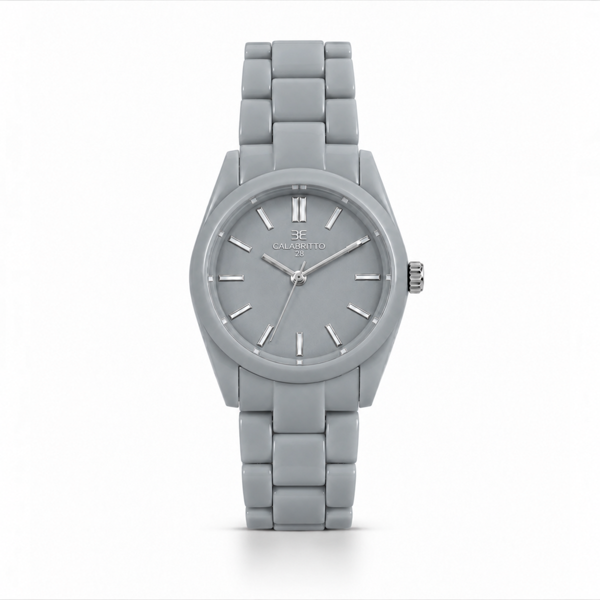 Orologio Plastic Grigio