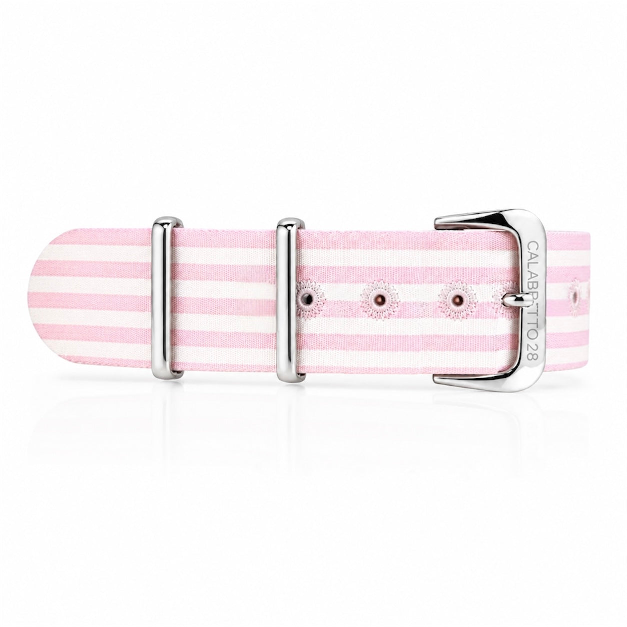 Cinturino Righe Rosa