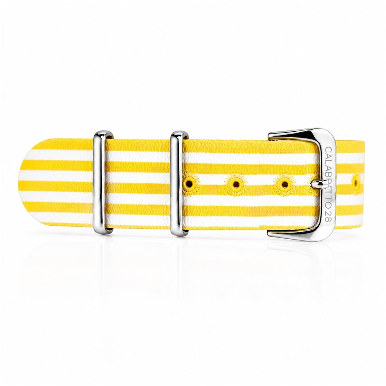 Cinturino Righe Giallo