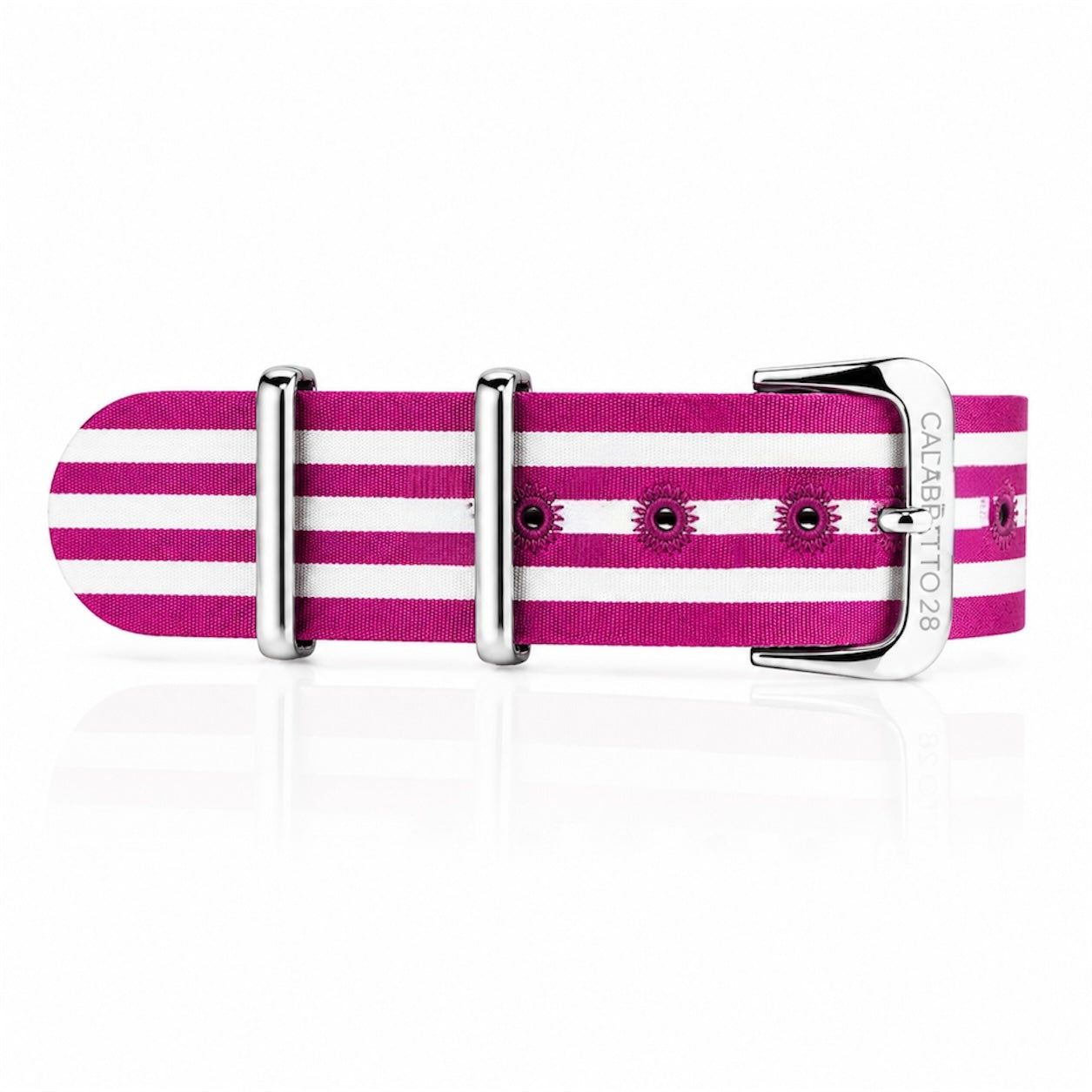 Cinturino Righe Magenta