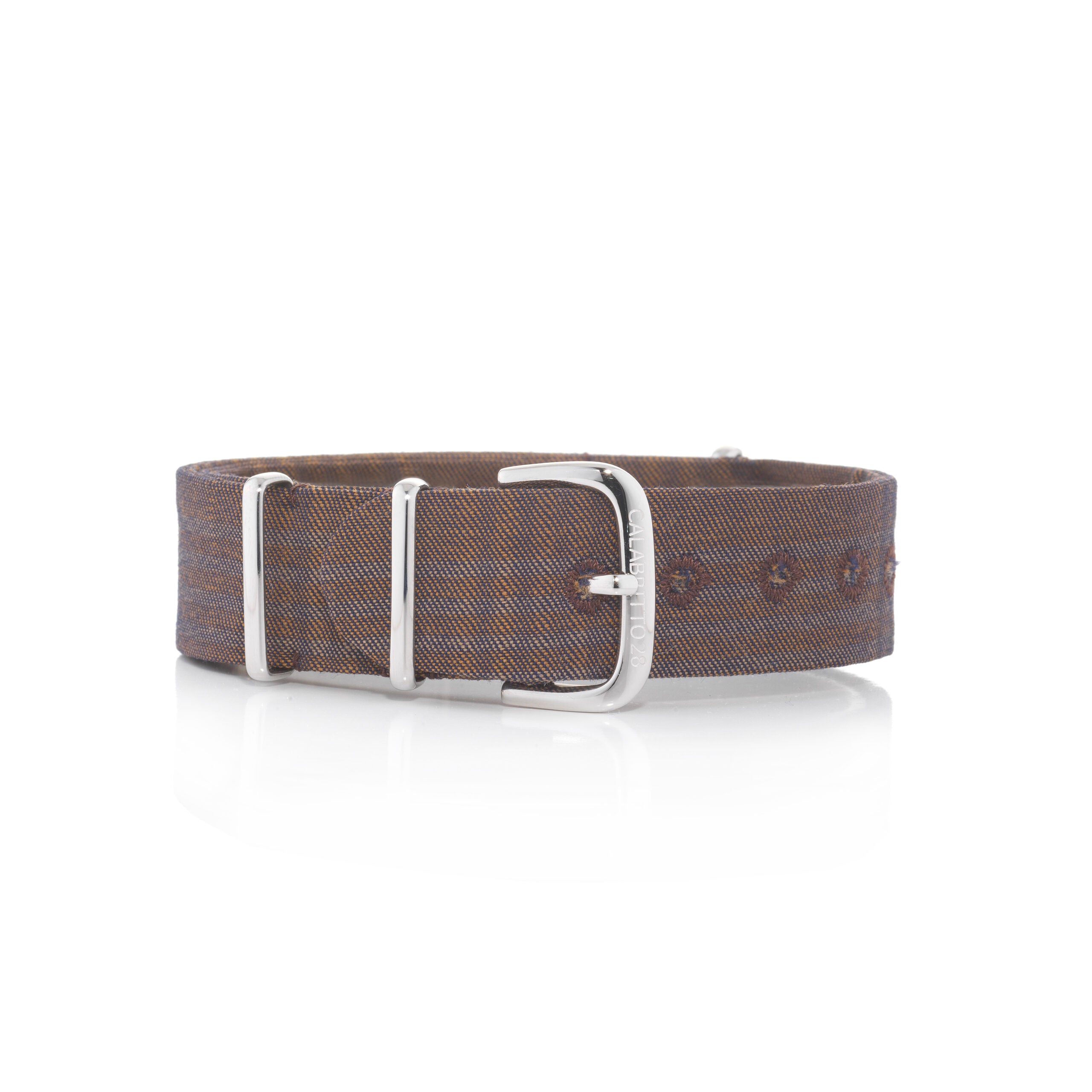 Cinturino Tartan Marrone