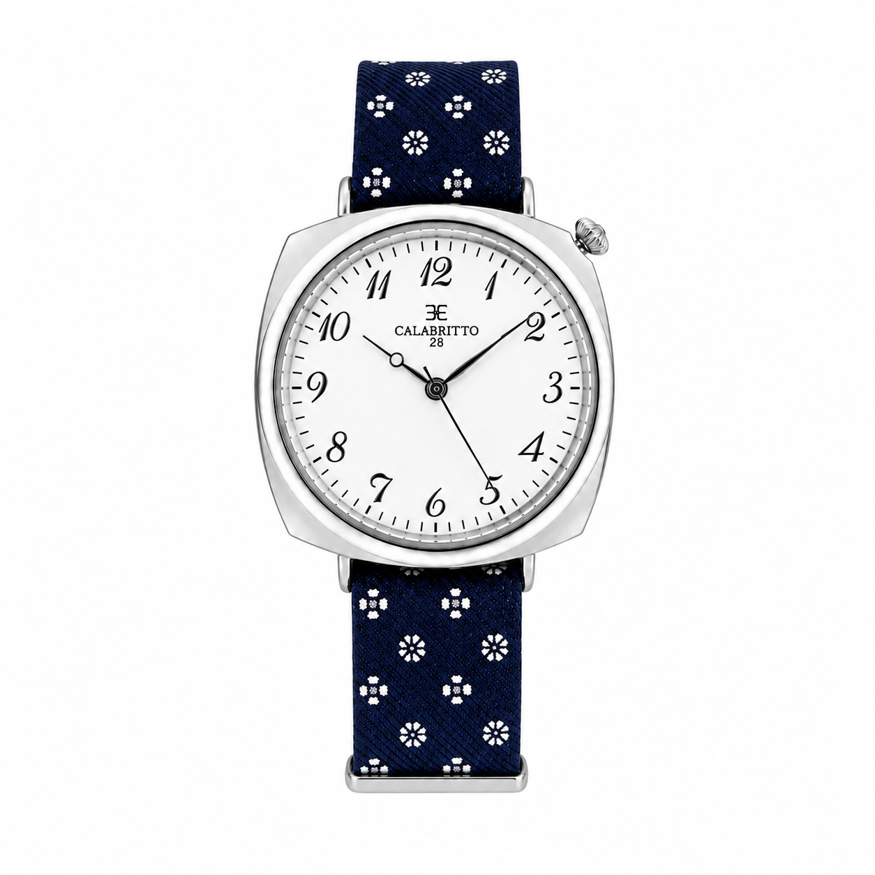 Orologio Tonneau Bianco Raimondo Blu