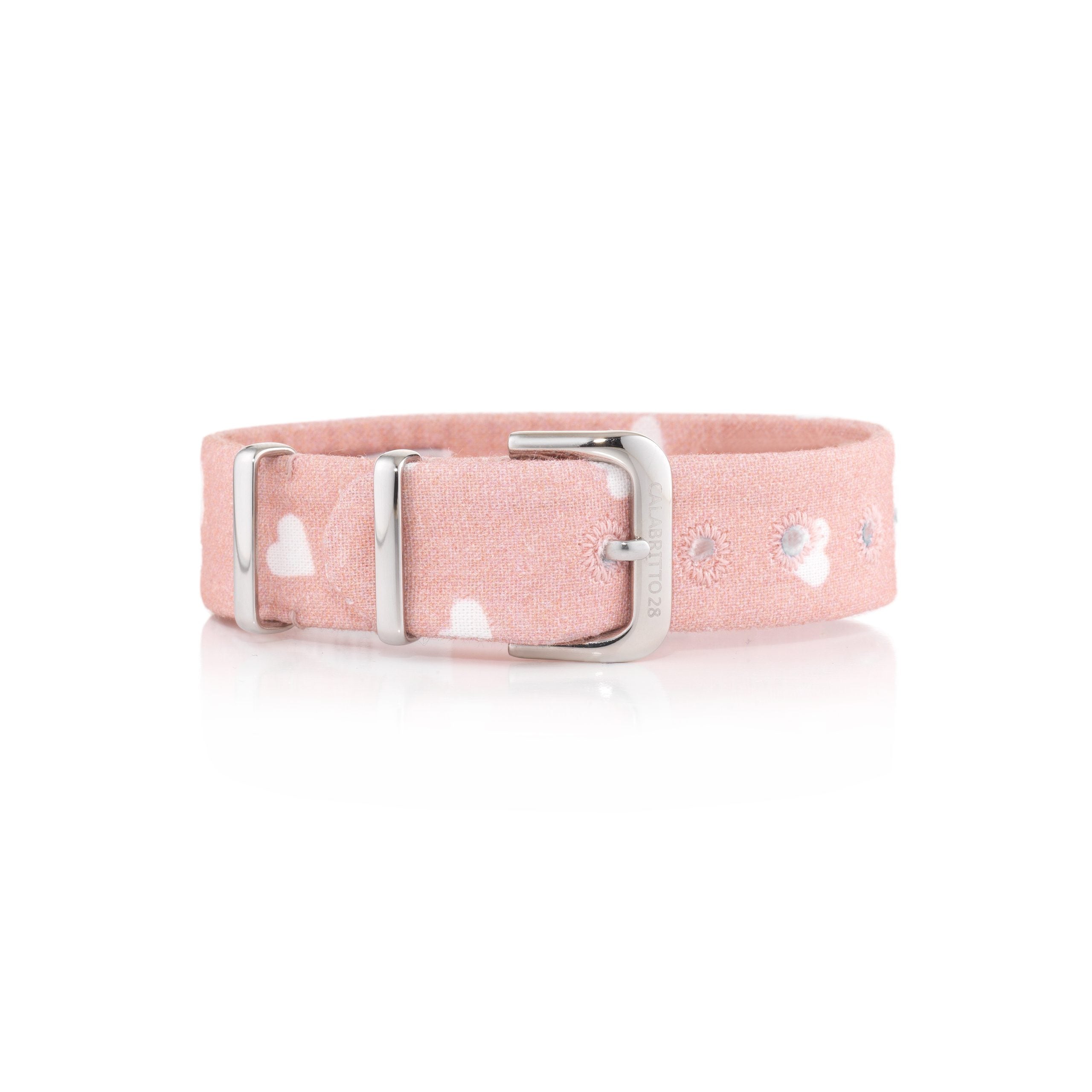 Cinturino Heart Rosa 16mm