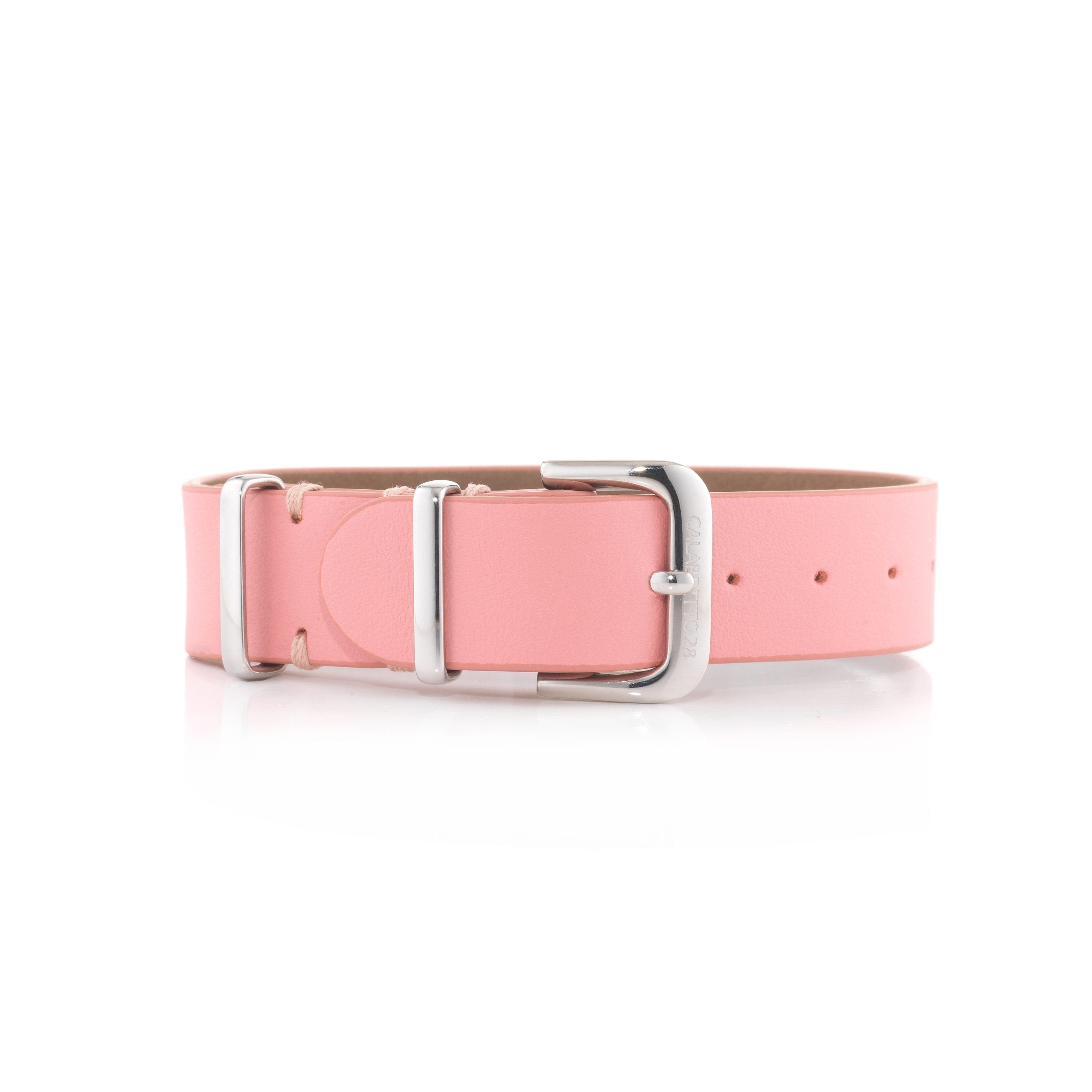 Cinturino Vitello Rosa 16mm