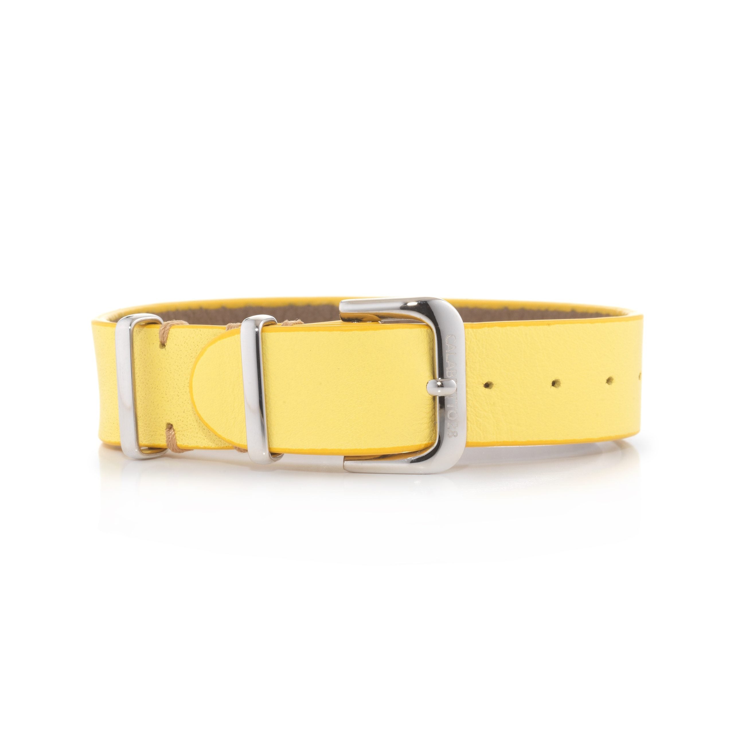 Cinturino Vitello Giallo 16mm