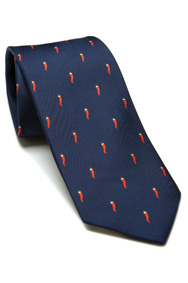 Cravatta Delgado Blu