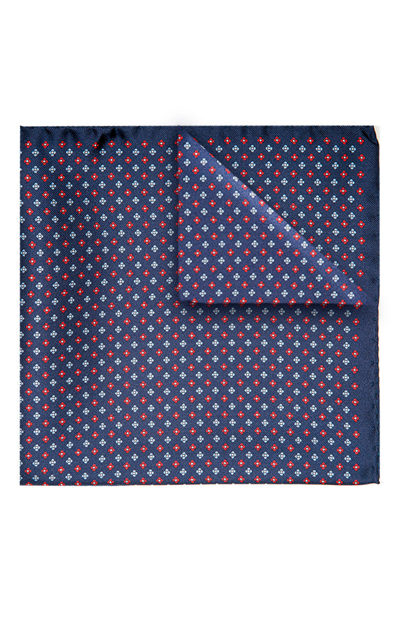 Pochette Arcamone Blu-Rosso