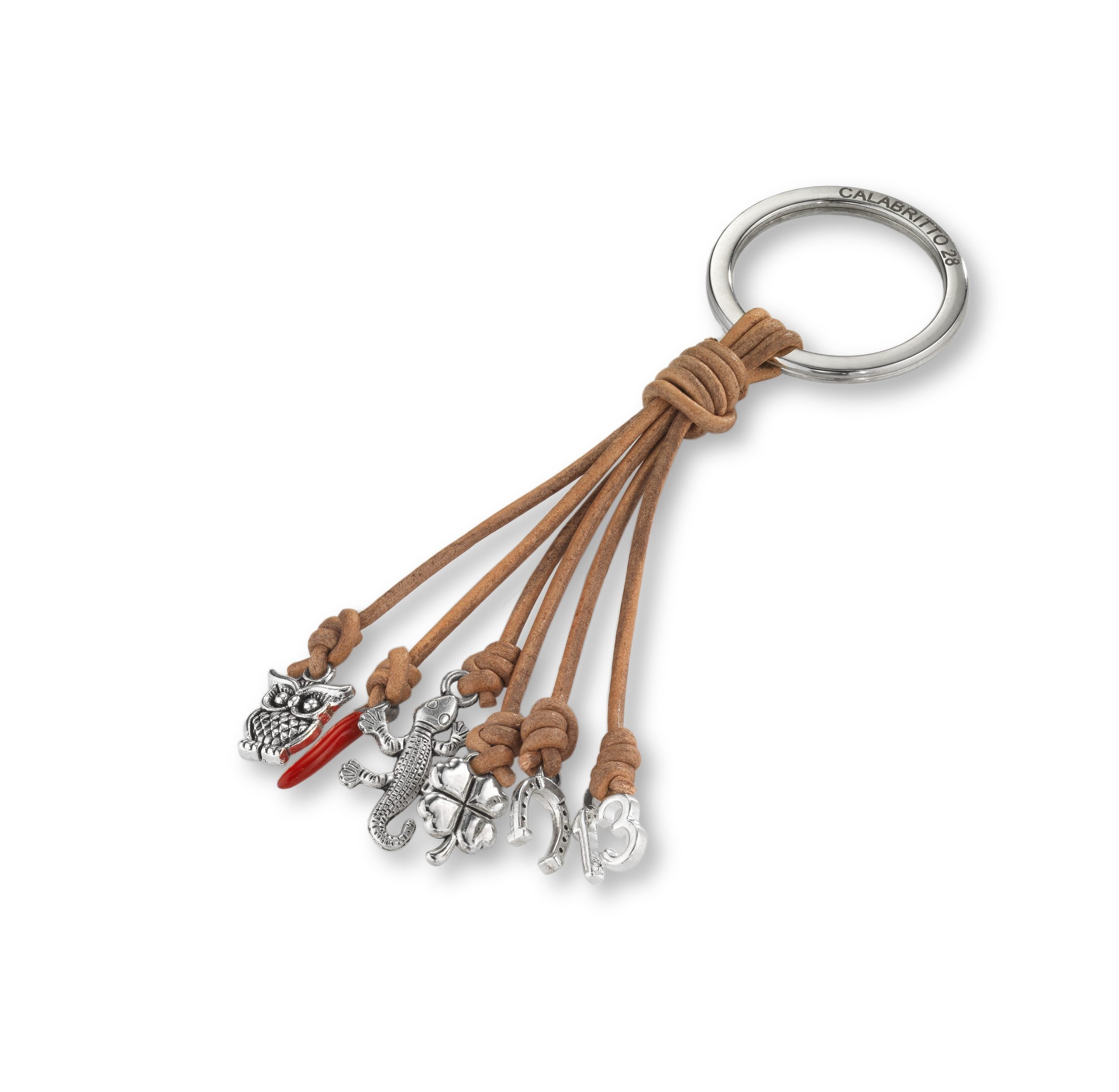 Portachiavi Pepper'S Collection Beige Natural